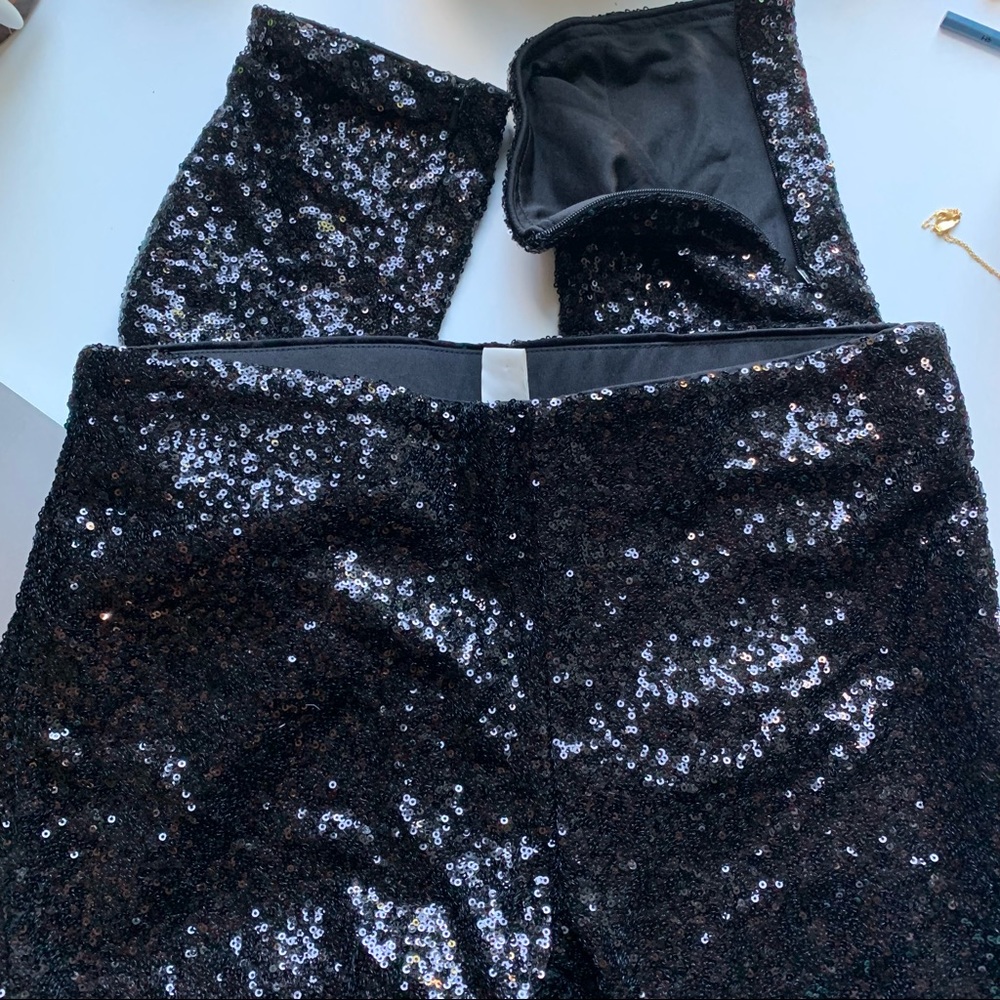 Sequin pants